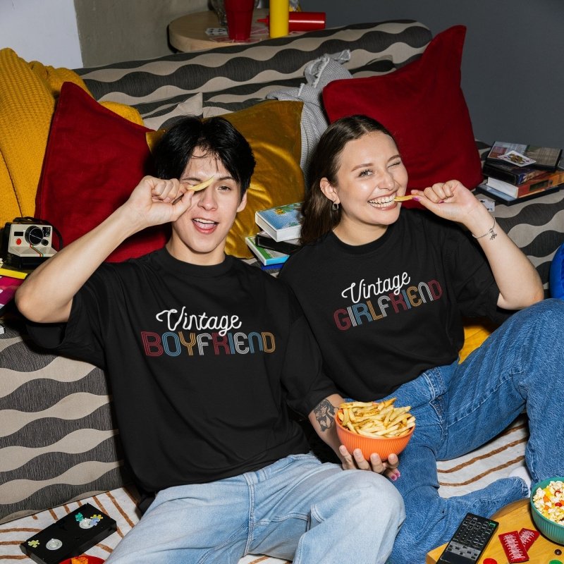 vintage couple t-shirt
