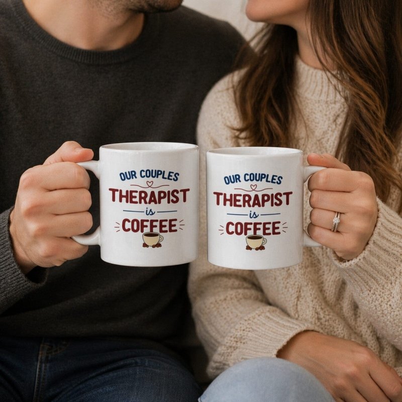 Coffee Therapy Mug Duo