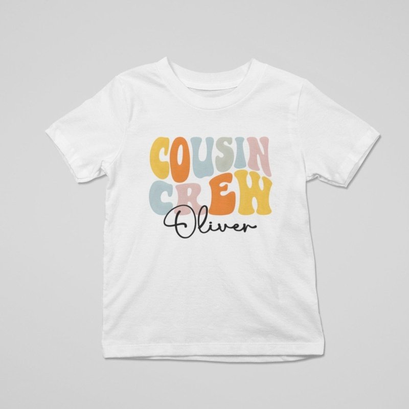 cousin crew personalized shirts