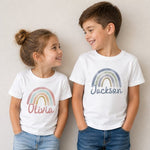 Custom Rainbow Matching Shirts for Kids - Vignette | Matchy Crew