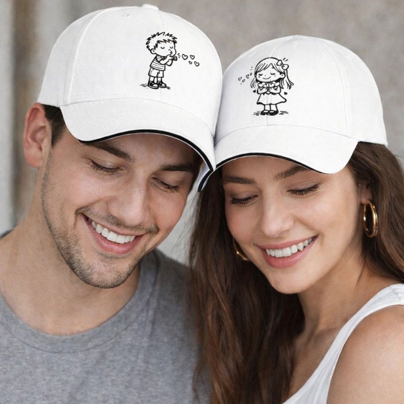 Cute Couple Caps