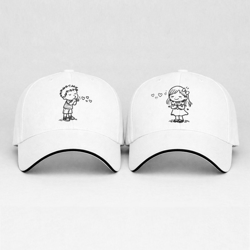 Cute matching hats for couples