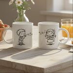 Cute Couple Mug Set - Vignette | Matchy Crew