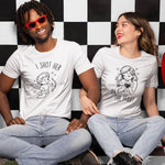 Cute Couple Valentines T-Shirts - Vignette | Matchy Crew