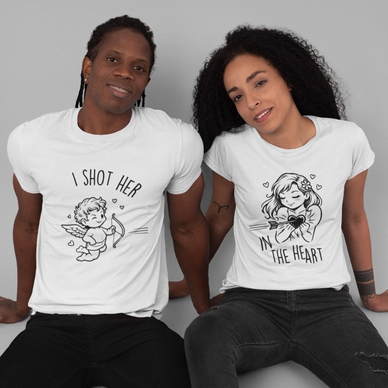 Cute Couple Valentines T-Shirts