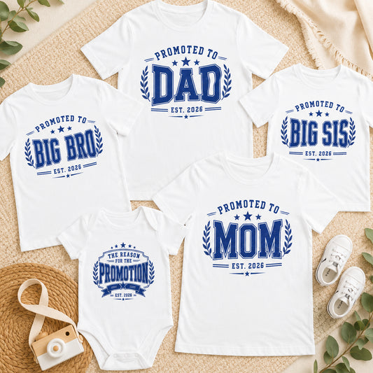 Pregnancy Announcement Shirts for Family