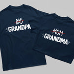 Dad to Grandpa / Mom to Grandma T-Shirt - Vignette | Matchy Crew