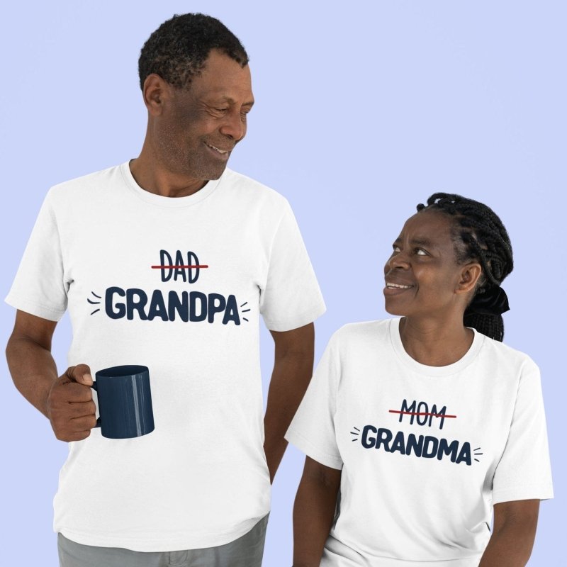 dad to grandpa shirt
