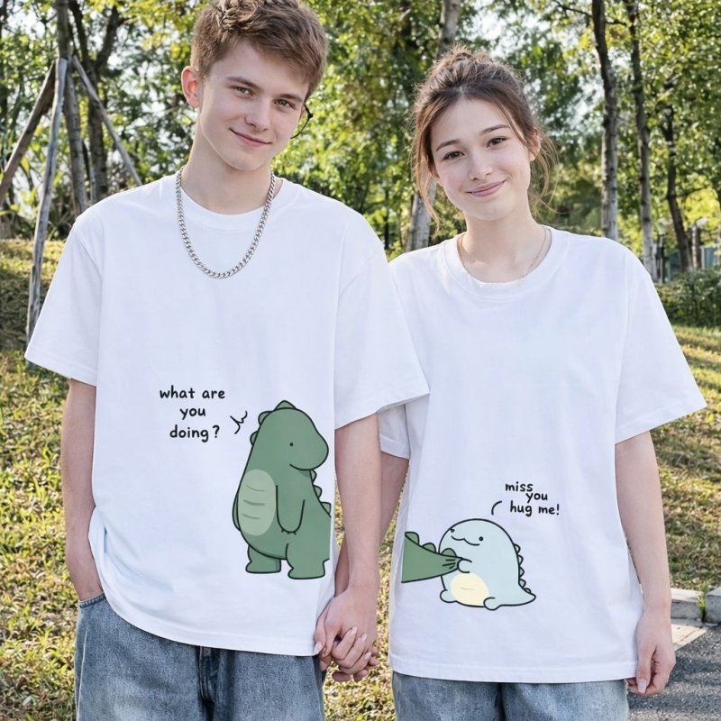 Dinosaur Couple T-Shirt