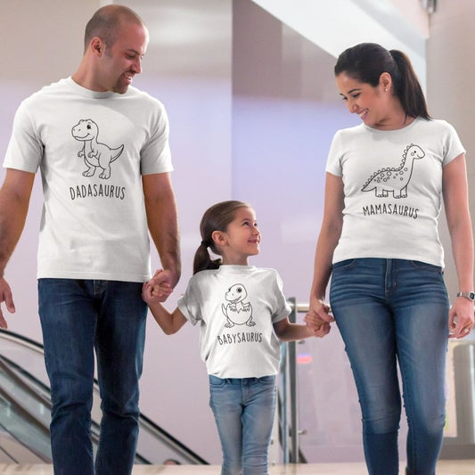 Dinosaur Family Matching Shirts