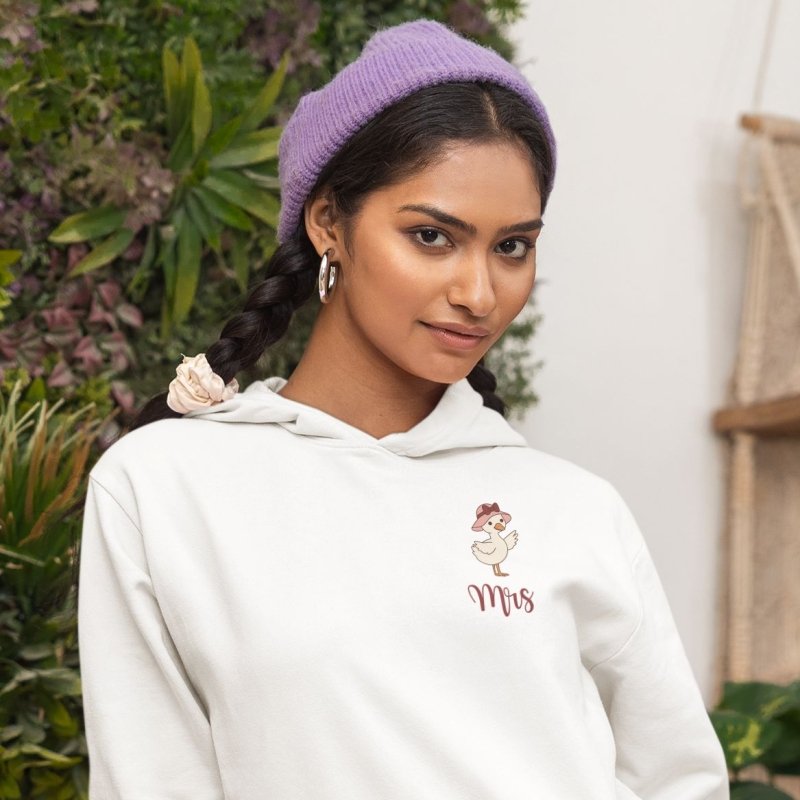 Duck hoodie for women