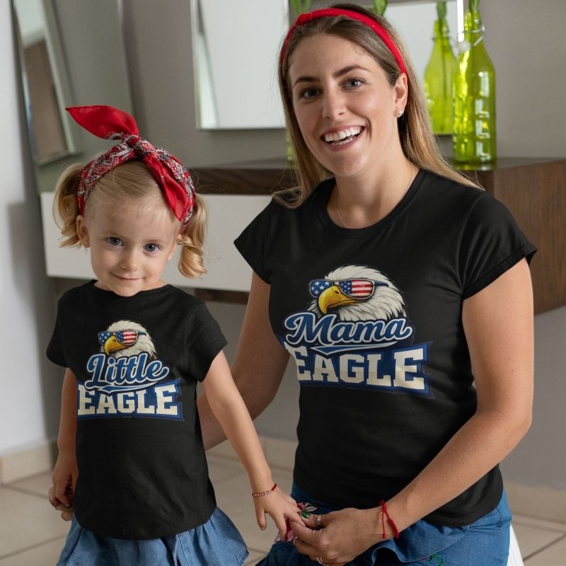 Matching eagles shirts