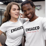Engagement T-shirts for Couples - Vignette | Matchy Crew