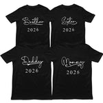 Family 2026 T-Shirts - Vignette | Matchy Crew