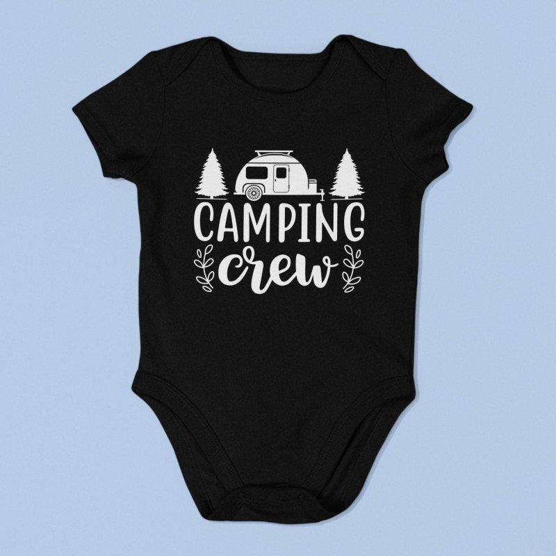 camping baby onesie