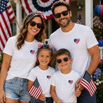 Family Patriotic T-Shirts - Vignette | Matchy Crew