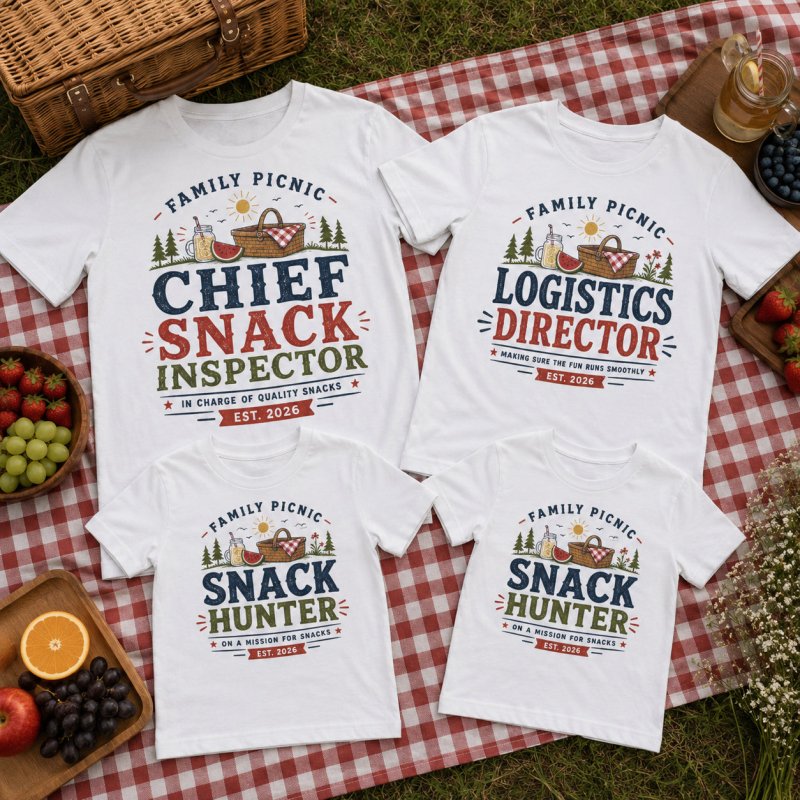 Family Picnic T-Shirts