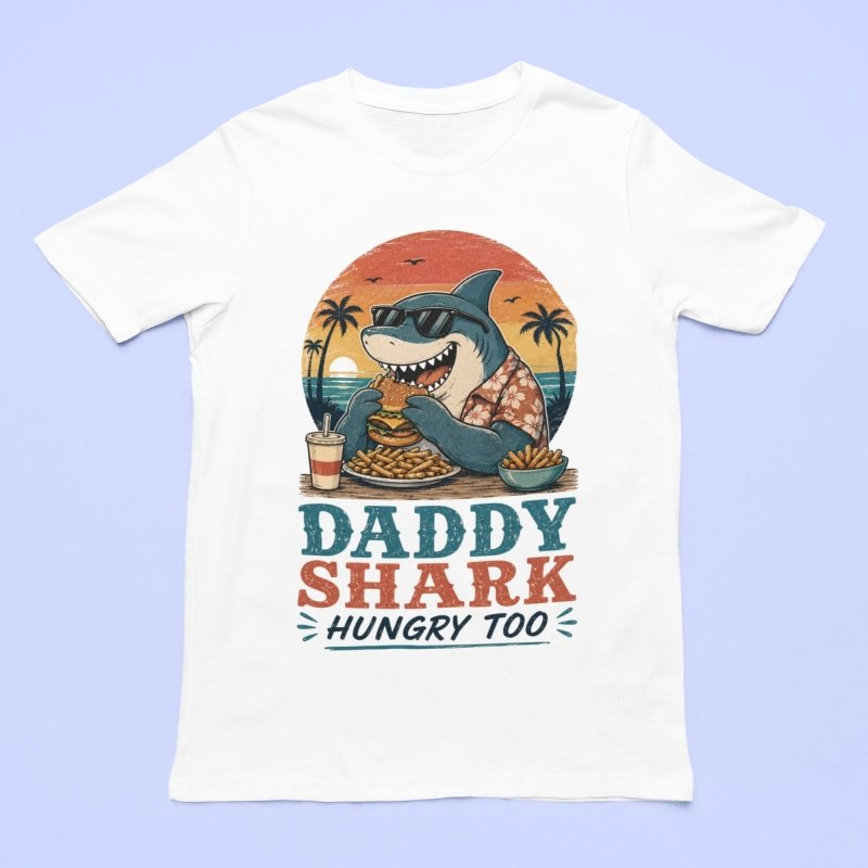 daddy shark t-shirt