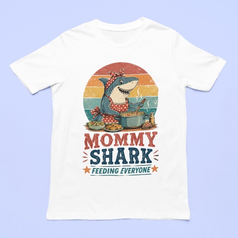 mommy shark t-shirt