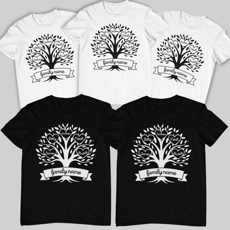 family tree reunion shirt