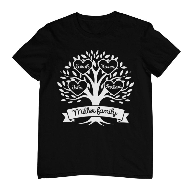 custom family tree shirt