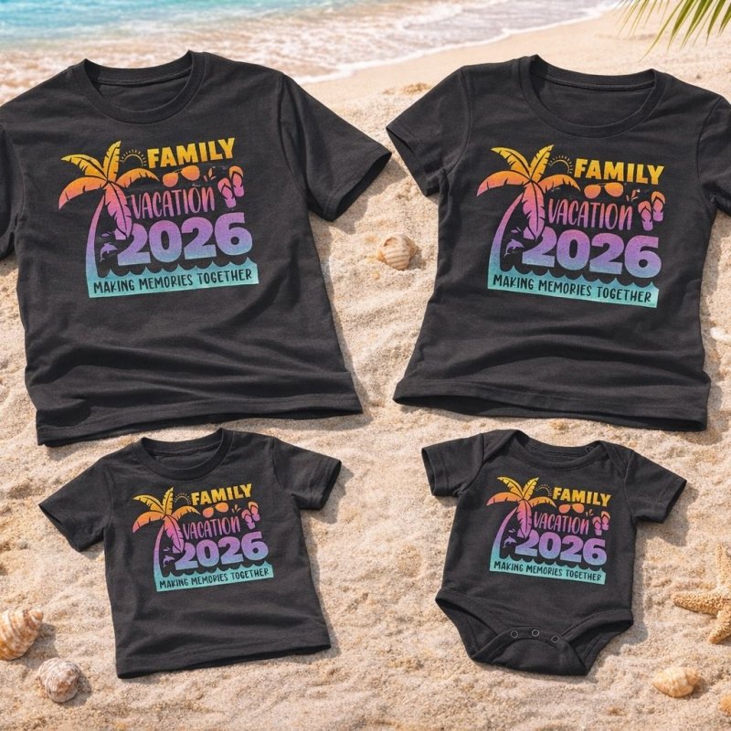 Family trip tee shirts