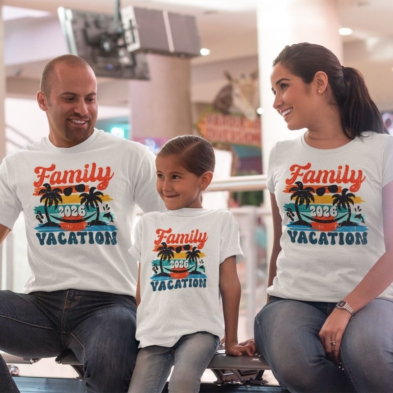 2026 Family vacation t-shirts