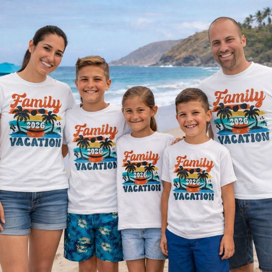 Family Vacation Shirts 2026