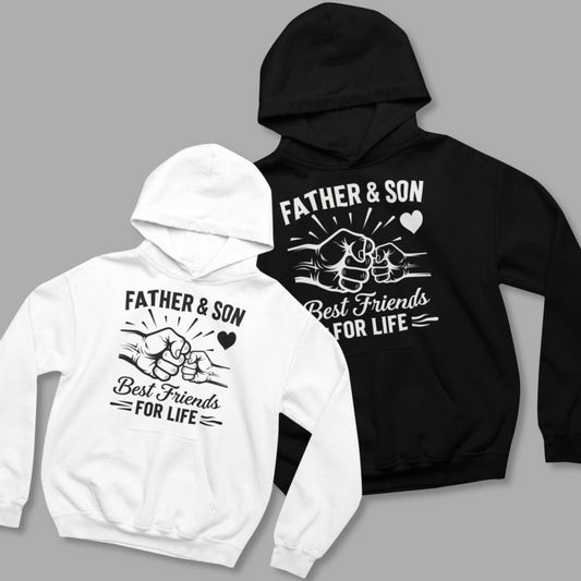 Father and Son Matching Hoodies