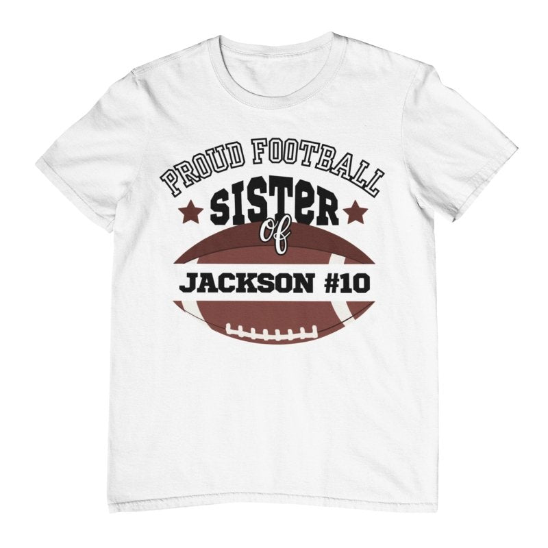proud football sister shirt