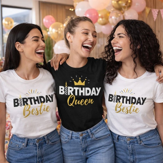 Friend Group Birthday Shirts