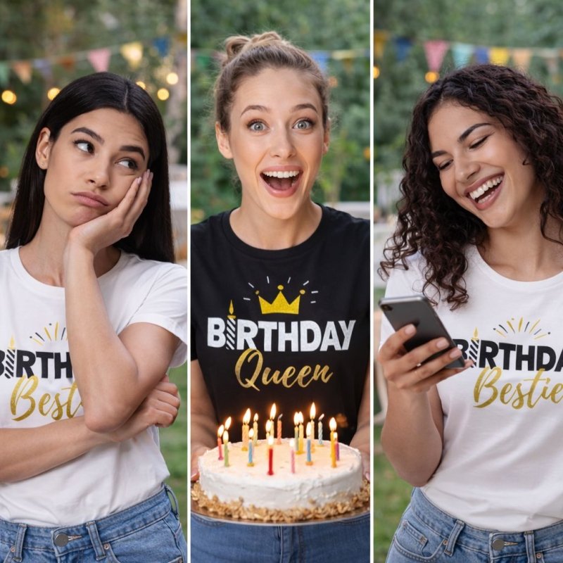 friends birthday t-shirt