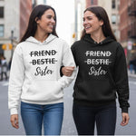 Friendship Hoodies Bestie Sister - Vignette | Matchy Crew