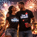 Funny 4th of July Couple Shirts - Vignette | Matchy Crew
