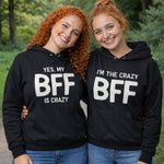 Funny BFF Hoodies - Vignette | Matchy Crew