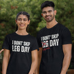 Funny Couple Workout T-Shirts - Vignette | Matchy Crew