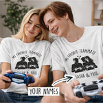 Gamer Couple T-Shirts - Vignette | Matchy Crew