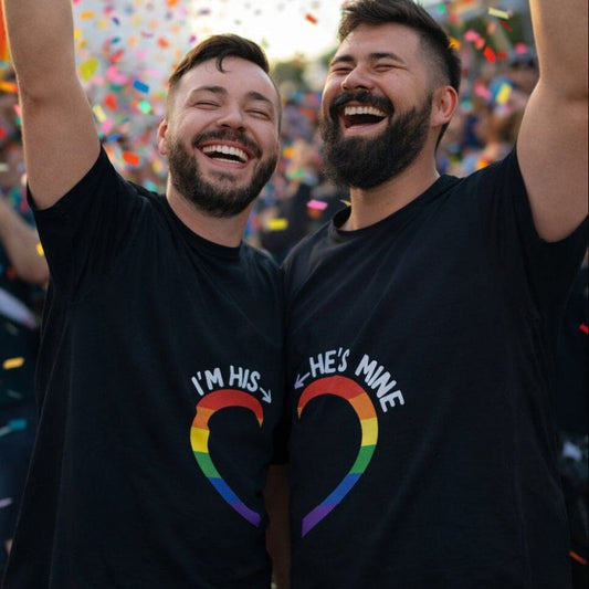 gay pride heart shirt