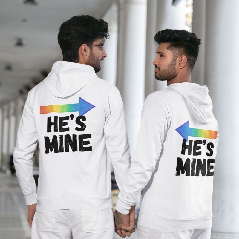 Gay matching hoodies