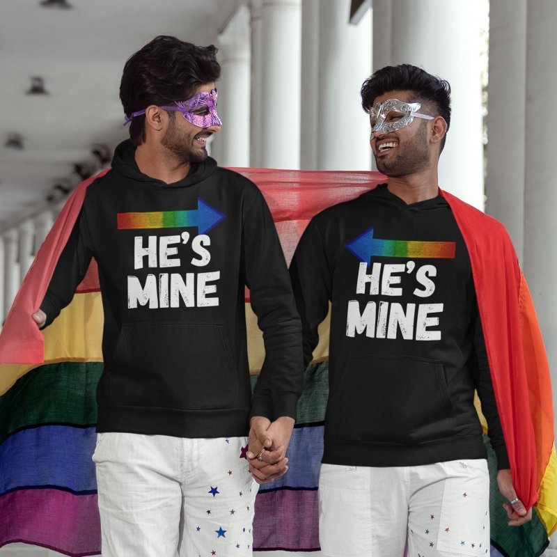 He's Mine Gay Hoodie