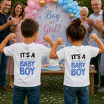 Gender Reveal T-Shirts for Siblings - Vignette | Matchy Crew