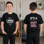 Gender Reveal T-Shirts for Siblings - Vignette | Matchy Crew