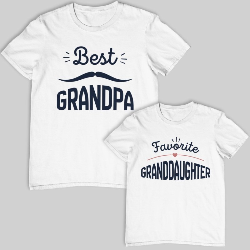 matching grandpa granddaughter shirts 