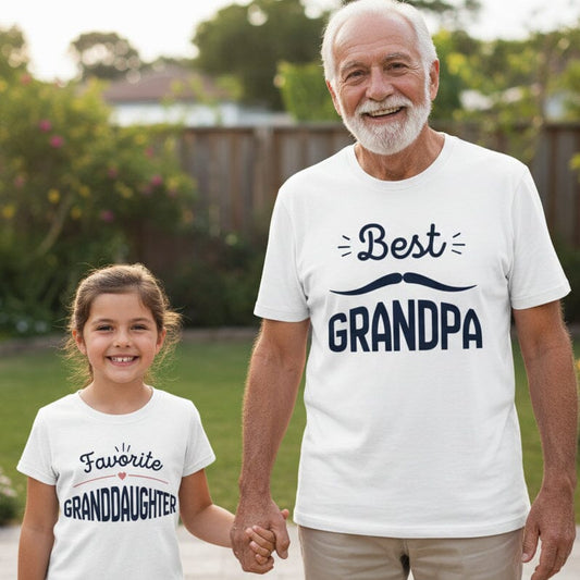 Grandpa and Granddaughter T-Shirts