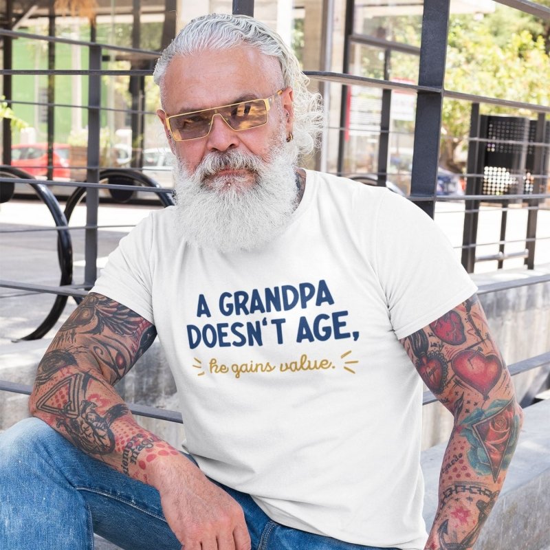 grandpa quote t-shirt