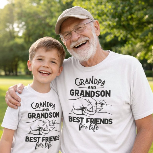 Grandpa & Grandson T-Shirts