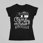 Group Camping Crew T-Shirts - Vignette | Matchy Crew