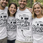 Group Camping Crew T-Shirts - Vignette | Matchy Crew