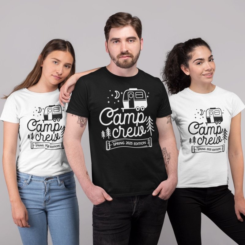 friends camping shirts