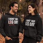 Gym Couple Hoodie - Vignette | Matchy Crew